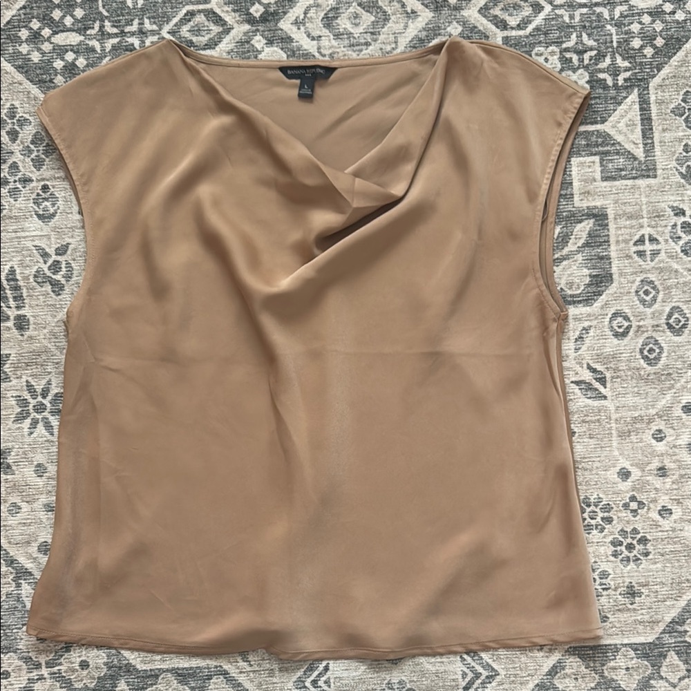 Banana Republic Gold Blouse